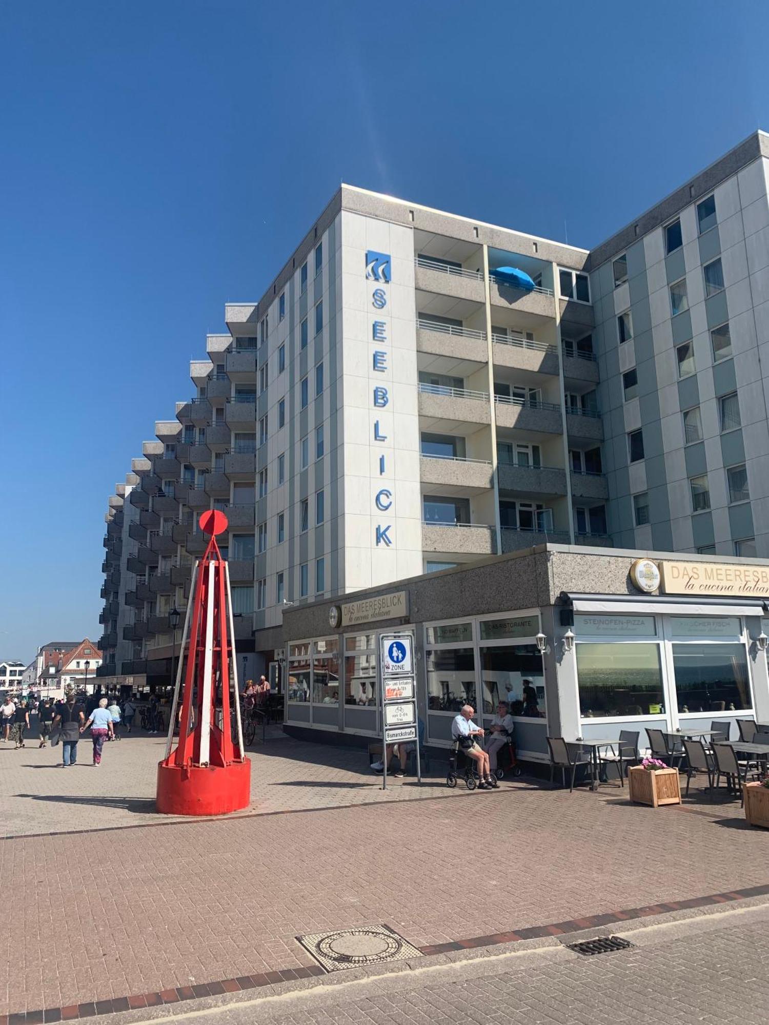 Strandblick Im Haus Seeblick Bismarckstrasse Borkum Zewnętrze zdjęcie