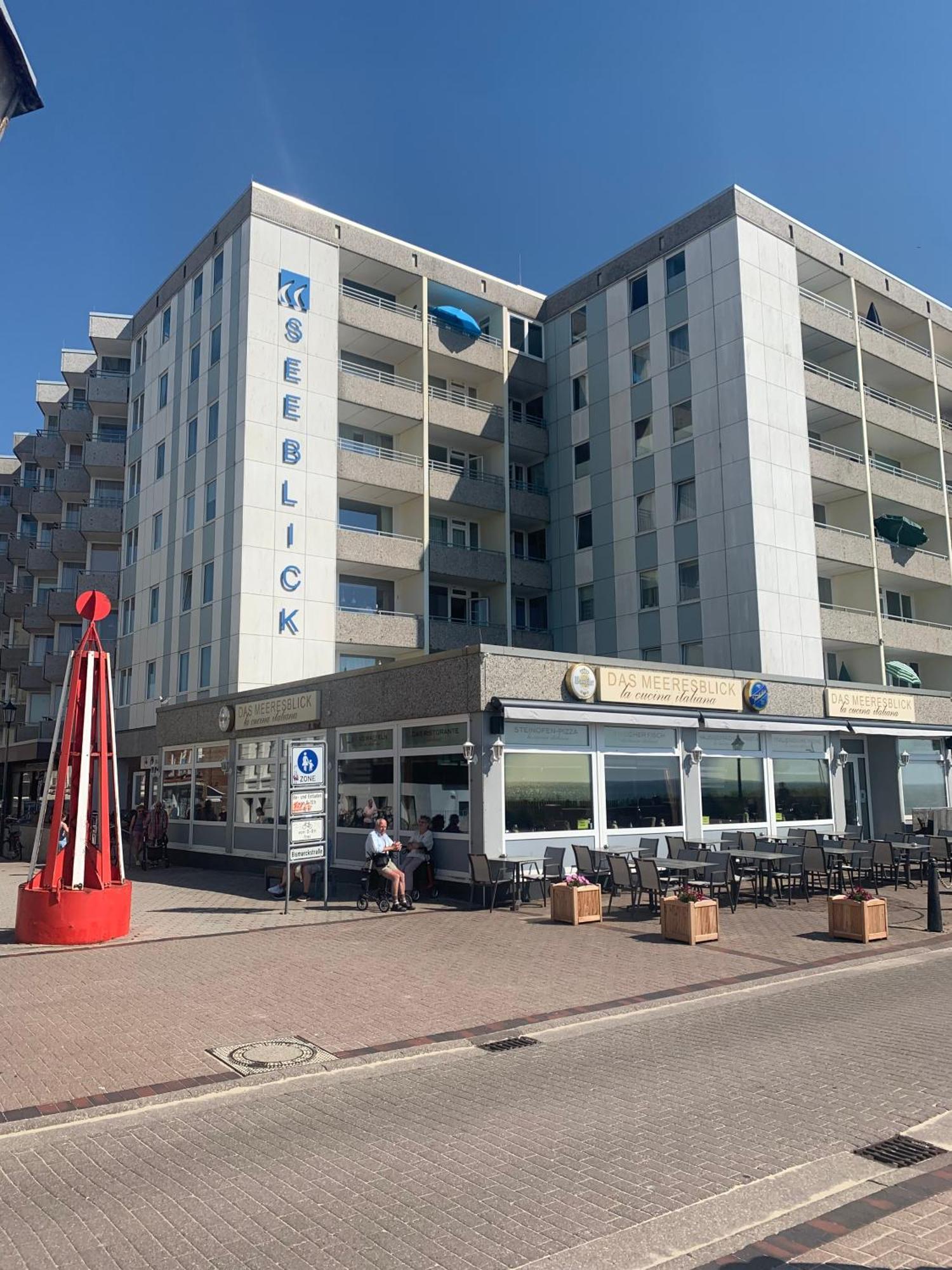Strandblick Im Haus Seeblick Bismarckstrasse Borkum Zewnętrze zdjęcie