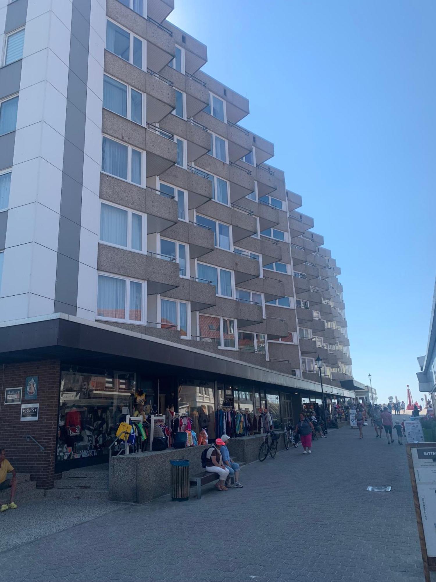 Strandblick Im Haus Seeblick Bismarckstrasse Borkum Zewnętrze zdjęcie